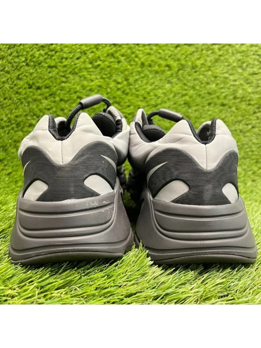 Adidas Yeezy Boost 700 MNVN Mens Size 11.5 Gray Athletic Running Shoes Sneakers